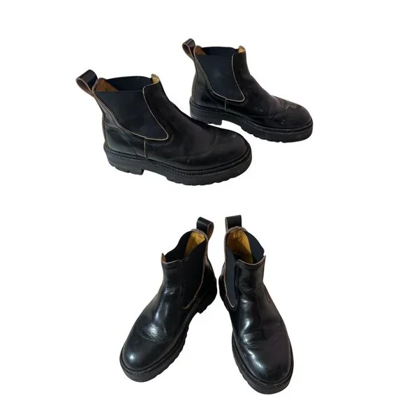 Marni Leather Ankle Boots - Picture 4 of 6